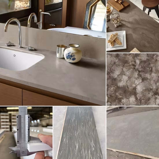 Artificial Polished Calacatta Pure White Granular Quartz Countertop with SGS