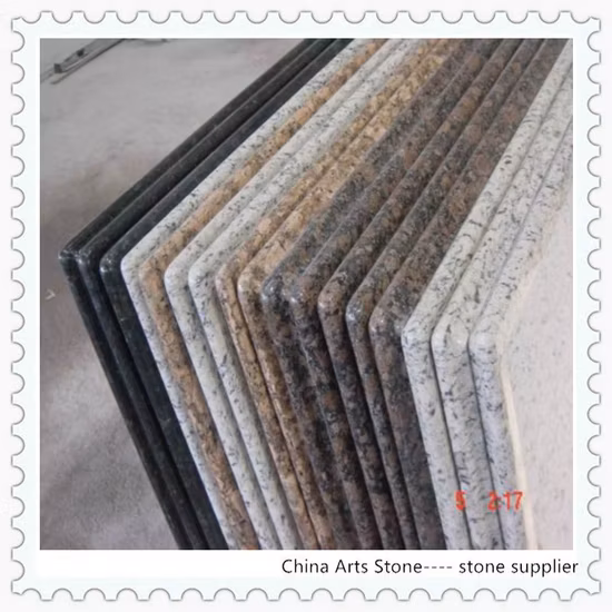 Projet de comptoir de quartz de marbre de granit pour la décoration de cuisine d'appartement